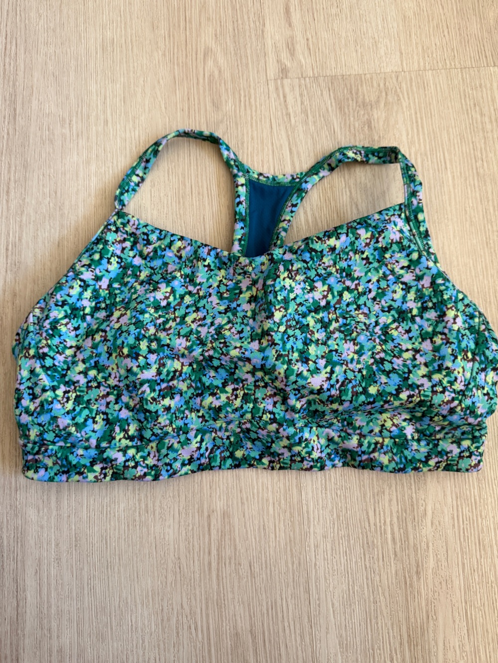 Athleta Vital Print sports bra